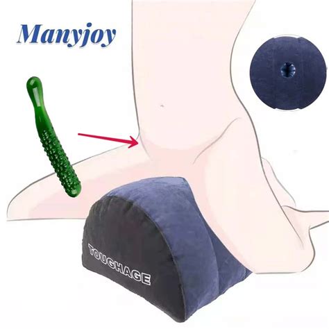 Manyjoy Inflatable Sex Pillow With Cucumber Anal Plug Sex Assistance