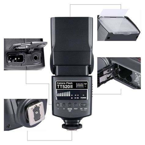 GODOX TT520 II Universal Hot Shoe Flash Speedlite Laor Laor Camera Shop លអលអ ហងលកមសនថត