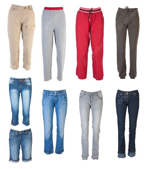 Colección De Pantalones Femeninos 1aislado Nadie Png Dibujos Ropa Dibujos Pantalones Dibujos