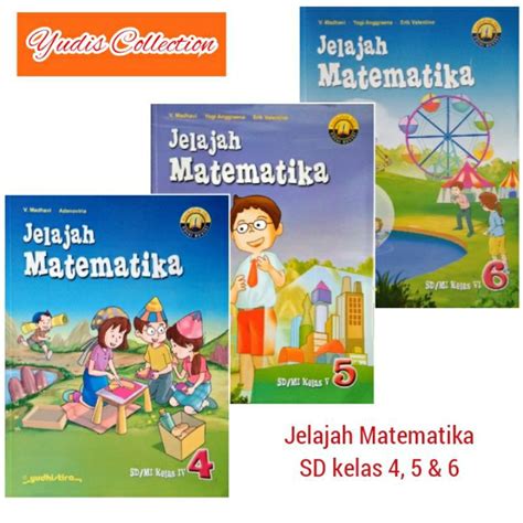 Jual Jelajah Matematika SD MI Kelas 4 5 6 Edisi Revisi K13 Shopee