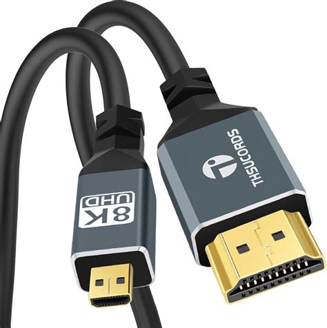 UGREEN Câble Micro HDMI vers HDMI 4K 60Hz Câble Micro HDMI Mâle vers