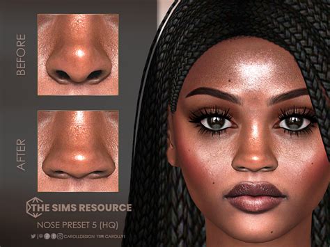 The Sims Resource Nose Preset 5 Hq