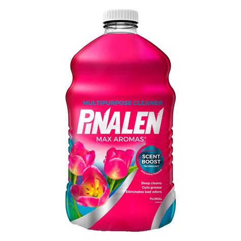 PINALEN Max Aromas Multipurpose Cleaner Floral 128 Fl Oz With