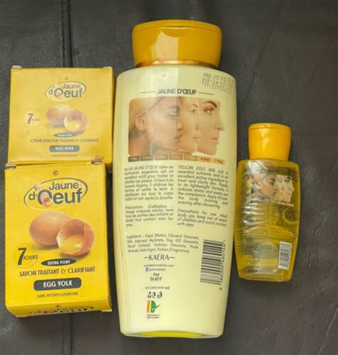 Jaune Doeuf Egg Yolk Body Lotion 450mlface Cream 60ml Oil 50ml 3in1 Soap Ebay