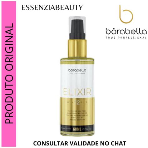 Borabella Elixir 12 Óleos Serum Reparador Finalizador 60ML Sérum