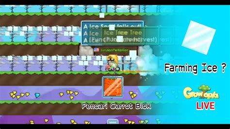 LIVE Break Ice Dulu Live Growtopia YouTube