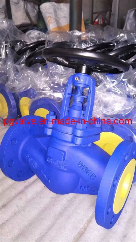 Din Standard Flanged High Pressure Pn40 Bellow Sealed Globe Valve China Globe Valve And Valve