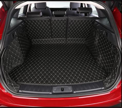 Full Rear Trunk Tray Liner Cargo Mat Floor Protector Foot Pad Mats For