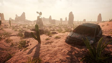 Post Apocalyptic Desert by Kimmo Kaunela in Environments - UE4 Marketplace