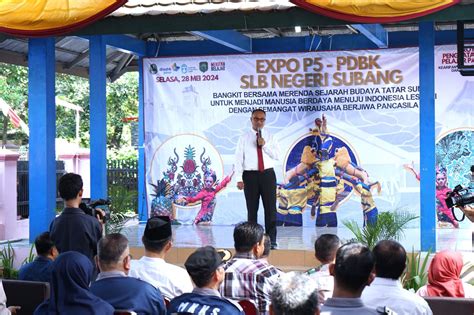 Pemkab Expo P Pdbk Slb Negeri Subang Dihadiri Pj Bupati Subang