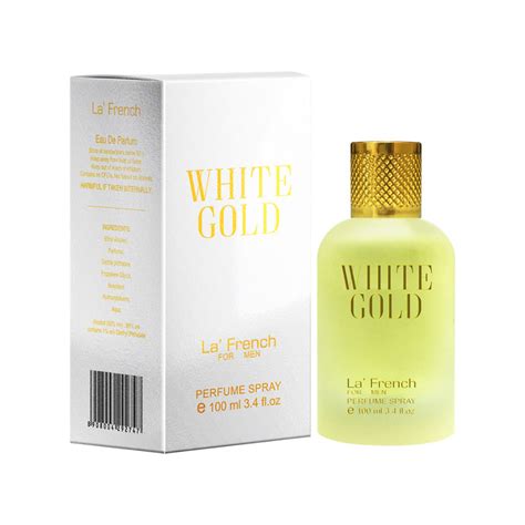 Buy La French White Gold Eau De Parfum Spray For Men Online