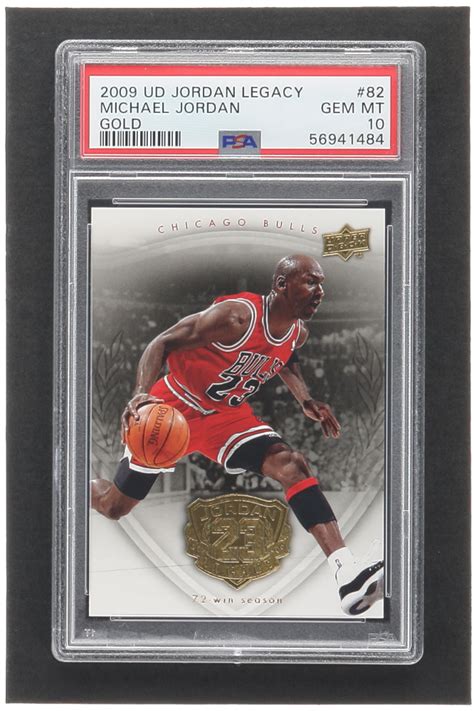 Michael Jordan 2009 10 Upper Deck Michael Jordan Legacy Collection Gold