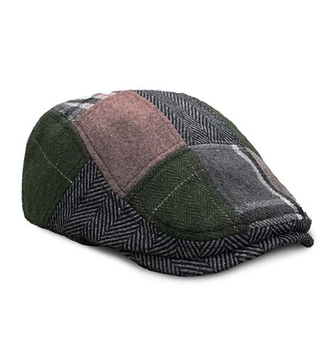 The Lad Boston Scally Cap (Flat Cap) - Patchwork Edition