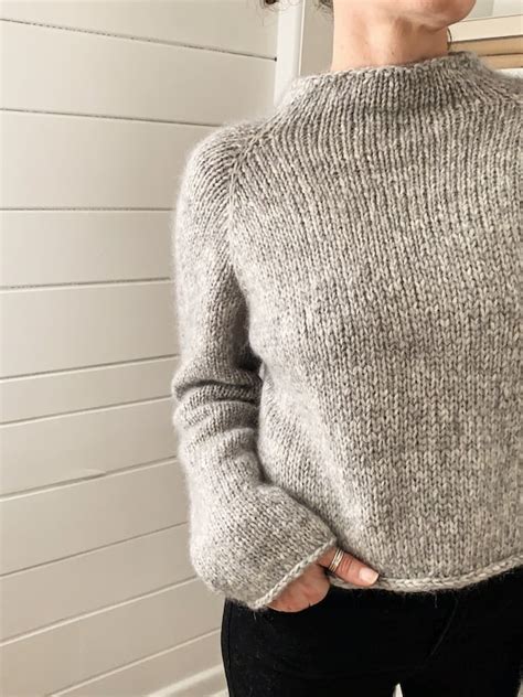 Beginner Friendly Knitting Pattern Gallant Sweater Chunky Atelier