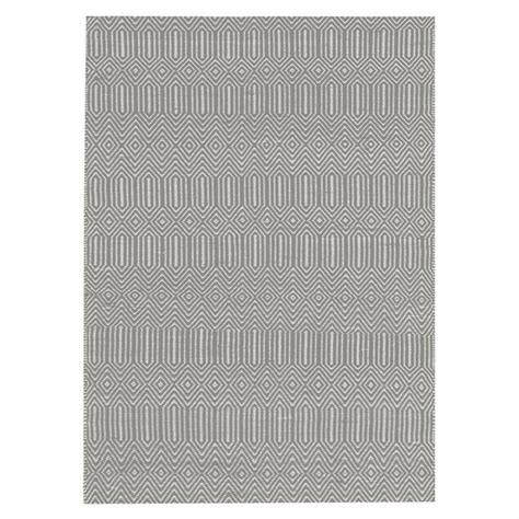 Twine Silver Grey Geometric 160x230cm Rug Barker Stonehouse