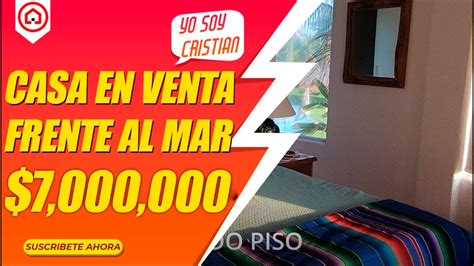 Casa En Venta Frente Al Mar En Mil Usd Youtube