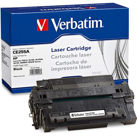 Verbatim Remanufactured Hp Ce255a Toner Cartridge