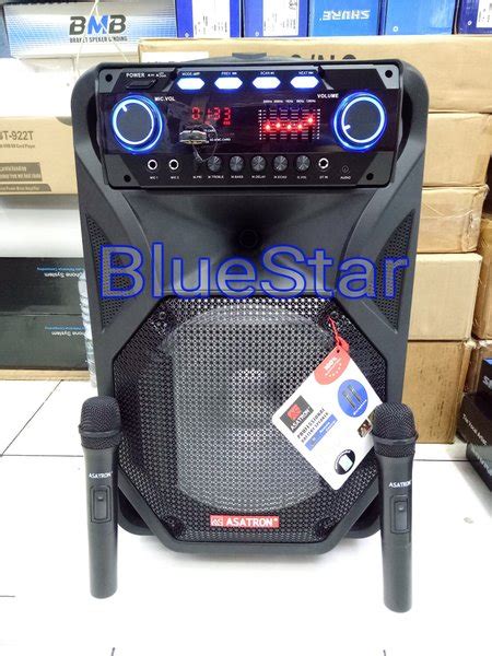 Jual Speaker Portable Amplifier Wireless Asatron Ht Ukm Bluetooth