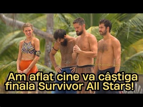 Am aflat cine va câștiga finala Survivor All Stars Zanni Iancu Sterp