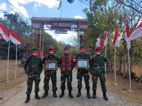 Marinir Pelopori Kampung Oeseli Jadi Kampung Merah Putih Di Ujung