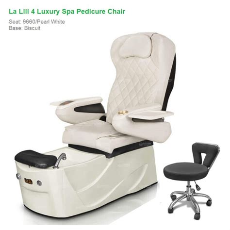 La Lili 4 Luxury Spa Pedicure Chair With Magnetic Jet Shiatsu Massage