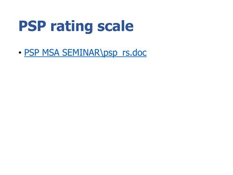 Progressive Supranuclear Palsy And Multiple System Atrophy Ppt