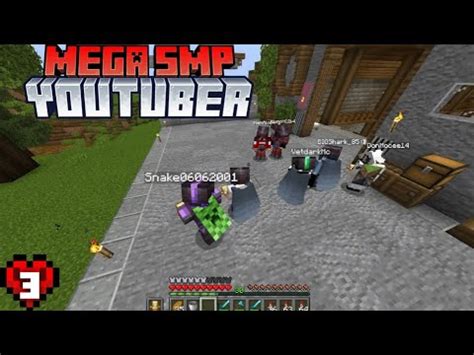 MINECRAFT MEGA SMP TẬP 3 KURO MC VÀ KIENRIC ĐE DOẠ TEAM GHOST WING