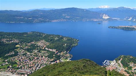 Aerial View of Lake Maggiore · Free Stock Photo