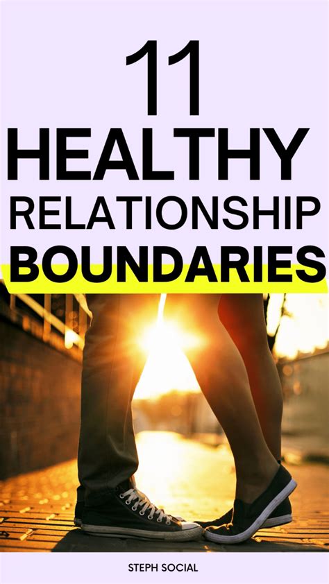 6 Rules To Establish For Healthy Relationship Boundaries Steph Social