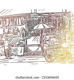 909 Market stall sketch Images, Stock Photos & Vectors | Shutterstock