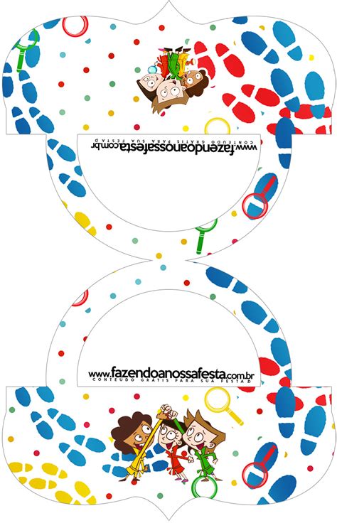 Saquinho De Balas Bolsinha Dpa Detetives Do Pr Dio Azul Fazendo A
