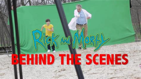 Rick and Morty Behind the Scenes - YouTube