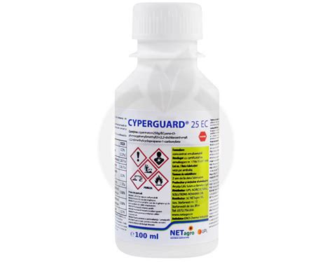 Cyperguard 25 Ec 100 Ml Insecticid Agriphar Cipermetrin Magazin Agricol Botanistii