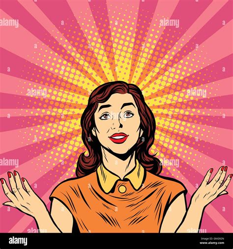 Woman Praying Hands Stock Vector Images Alamy