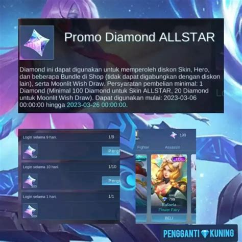 Cara Dapat Diamond Kuning Mobile Legends Berisi Diamond