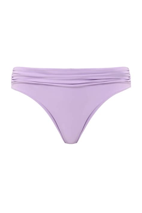 Плавки слипы с драпировкой цвет фиолетовый (lilac), (размер L / RU 46 ...