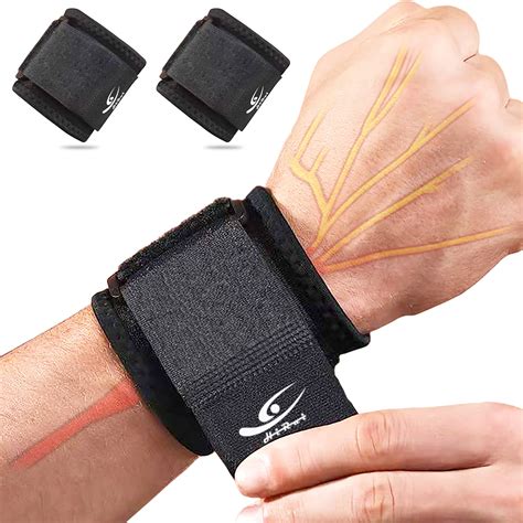 Carpal Tunnel Wrist Brace Support With Metal Splint Stabilizer