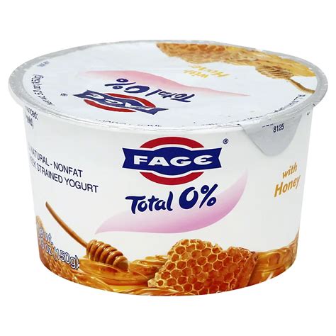 Fage Total Greek Strained Nonfat with Honey Yogurt - Shop Yogurt at H-E-B