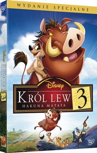 Film DVD Król Lew III Hakuna Matata The Lion King 3 DVD Ceny i