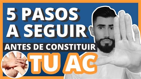 5 Cosas que debes saber antes de Constituir una Asociación Civil sin