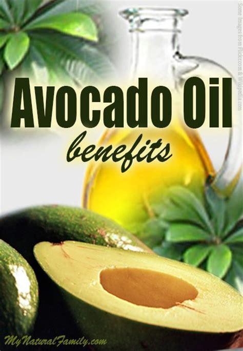 Avocado Oil Benefits - My Natural Family | Avocado oil benefits ...