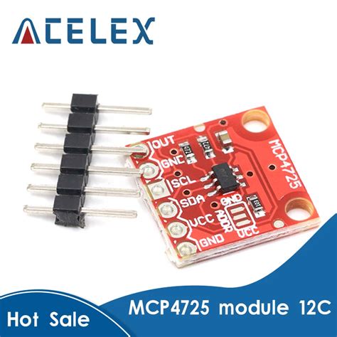 Mcp4725 12bit I2c Dac Digital Converter Module Digital To Analong