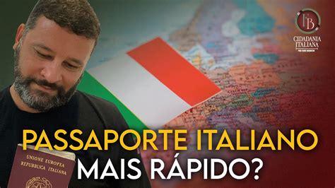 Dá Pra Fazer o Passaporte Italiano Em Qualquer Lugar YouTube