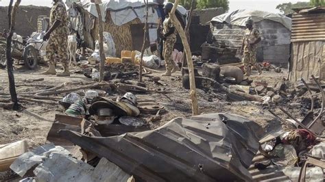 Nigeria Air Strike Dead Rises To 115 In Rann Bbc News