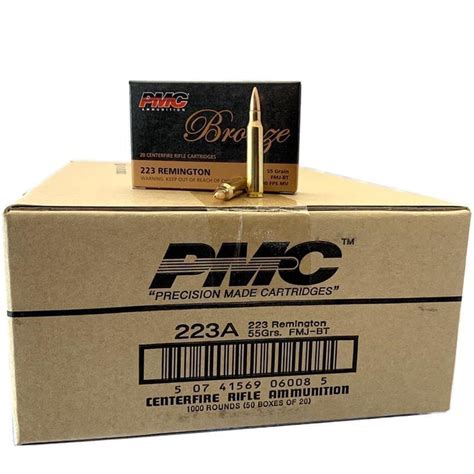 Rem Pmc Bronze Grain Fmj Round Case