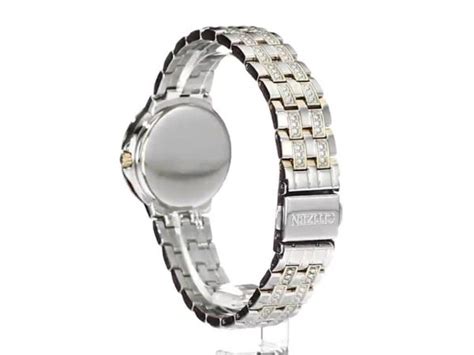 Reloj Citizen Eco Drive Silhouette Crystal Ew A Mujer Brunos