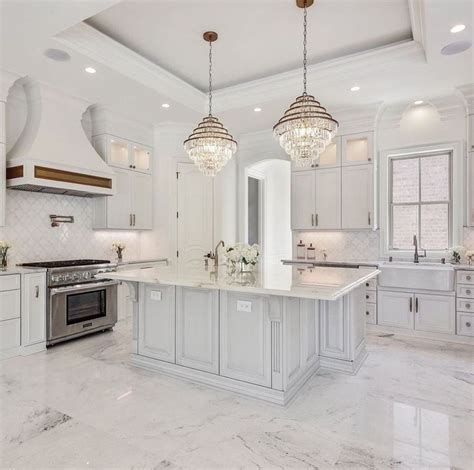 49 Fancy White Kitchen Design And Décor Ideas That Looks Cool Dream Kitchens Design White