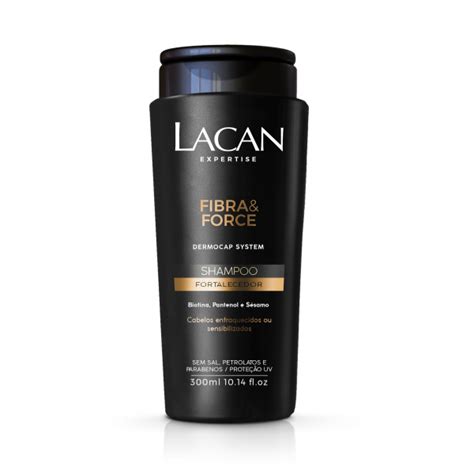 Shampoo Fortalecedor Fibra Force 300ML Lacan Cosméticos