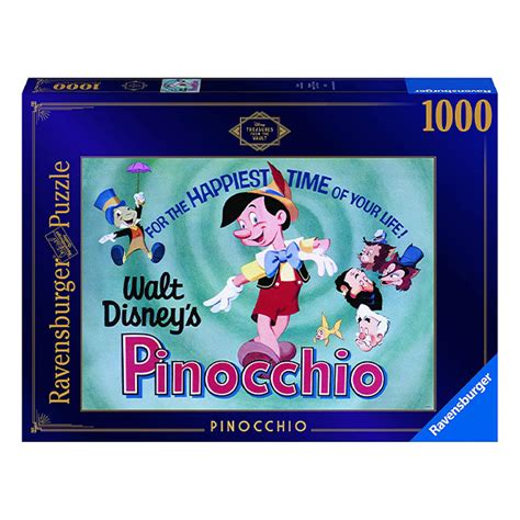 Disney Treasures The Vault Pinocchio 1000 Piece Jigsaw Puzzle | Mind ...