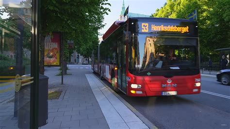 Sweden Stockholm Bus 53 Ride From Norra Bantorget To Slussen YouTube